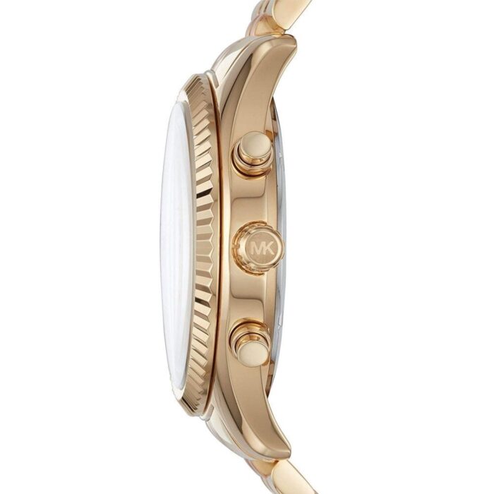 Michael Kors Lexington Gold Chronograph Watch - MK6473 - Image 2
